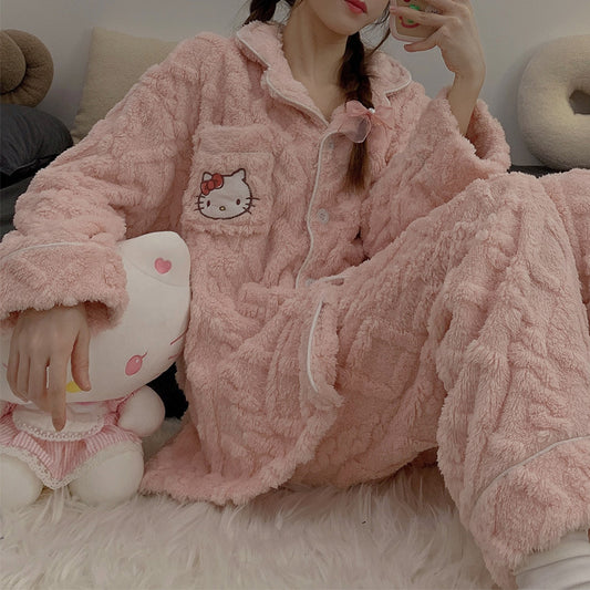 pajamas hello kitty& Pochacc