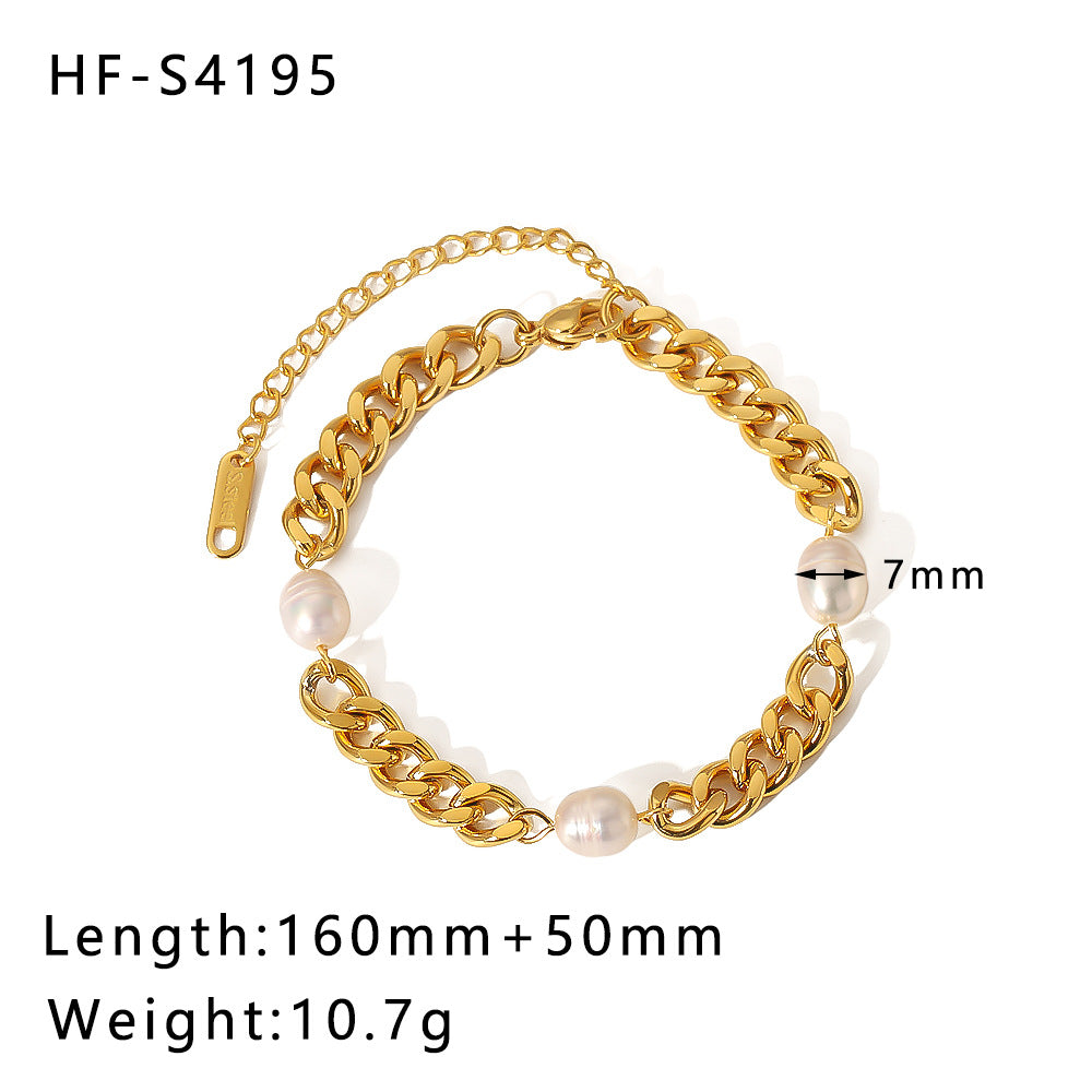 18 K gold OT deduction cross bracelet