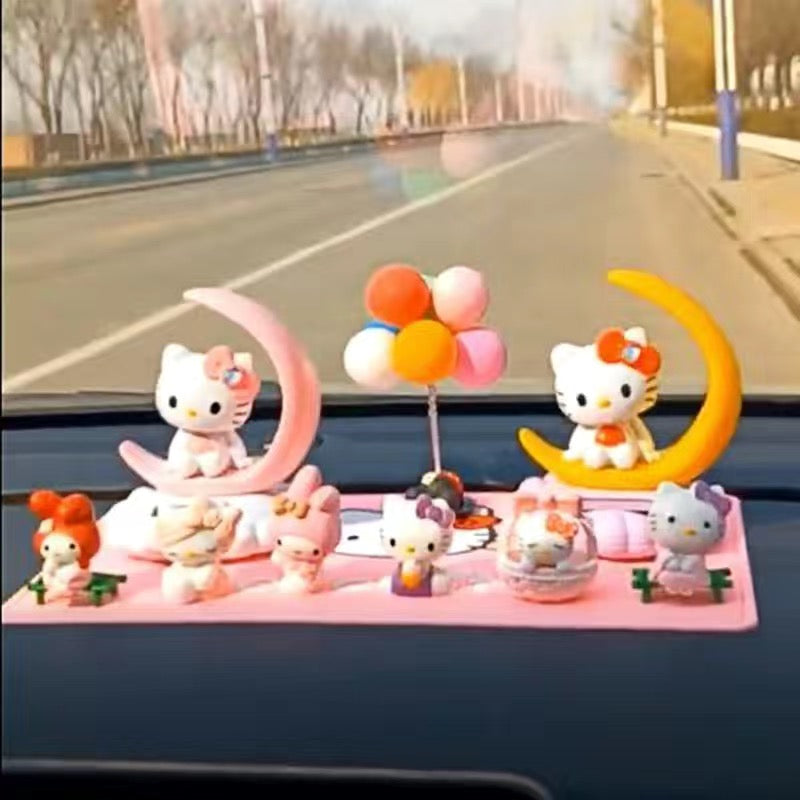A Hello kitty Car ornament / phone holder/blanket etc.
