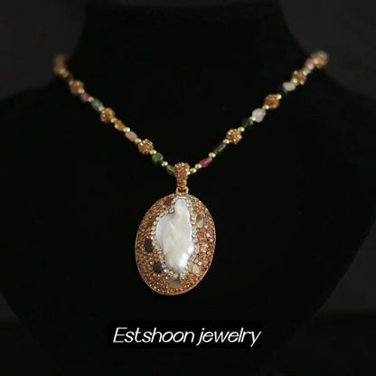 Light luxury pearl jewelry