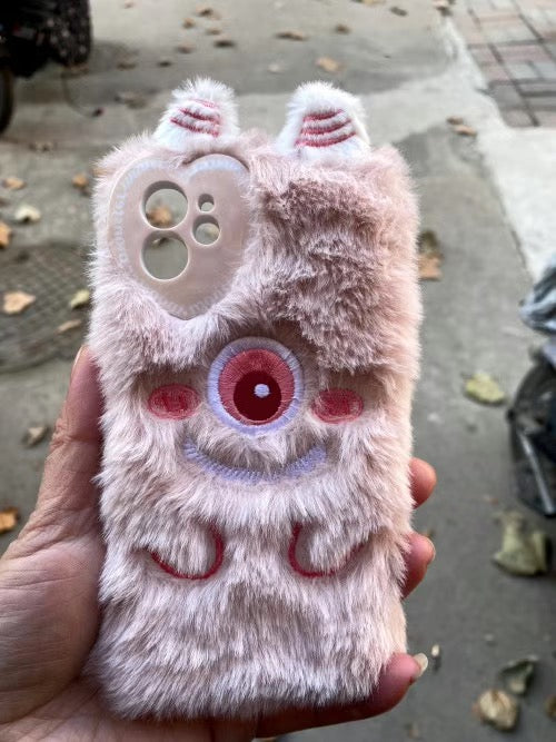 Чахлы для iphone monster pink