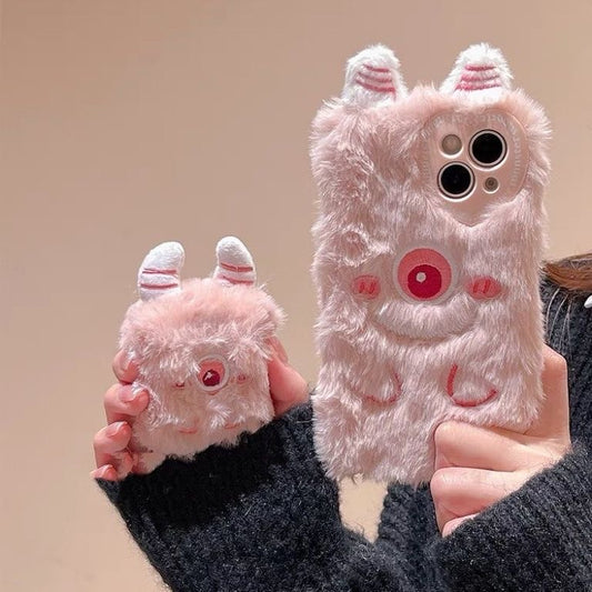 Чахлы для iphone monster pink